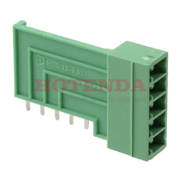1861675 - Pluggable Terminal Blocks 5 Pos 3.81mm pitch Through Hole Header