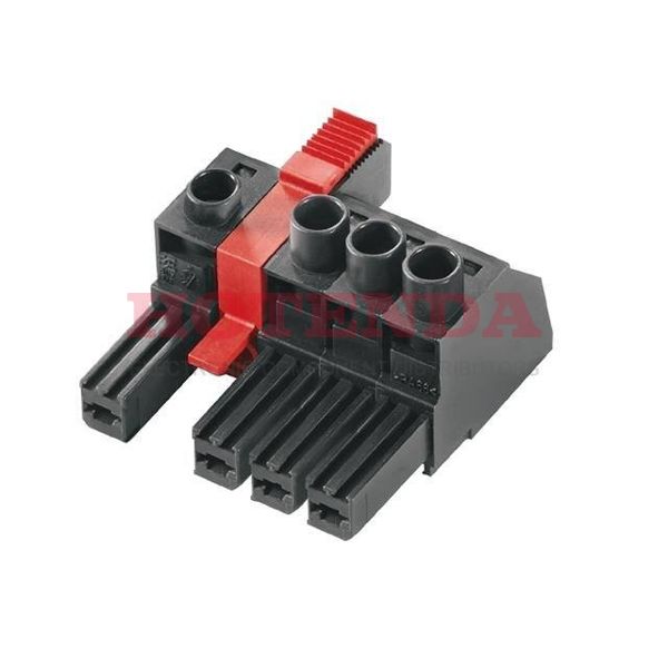 1156750000 - TERM BLOCK PLUG 4POS STR 7.62MM
