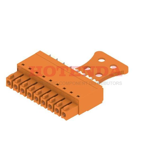 1235830000 - TERM BLOCK PLUG 9POS STR 3.81MM