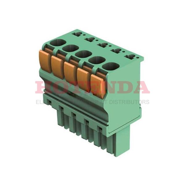 14310815102000 - HARTING 14310815102000TERMINAL BLOCK, PLUGGABLE, 8WAY, 30-14AWG, HAR-FLEXICON