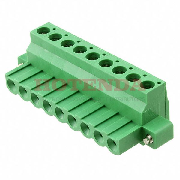796859-9 - Pluggable Terminal Blocks 9 POS TERMI-BLOK PLUG RT ANGLE