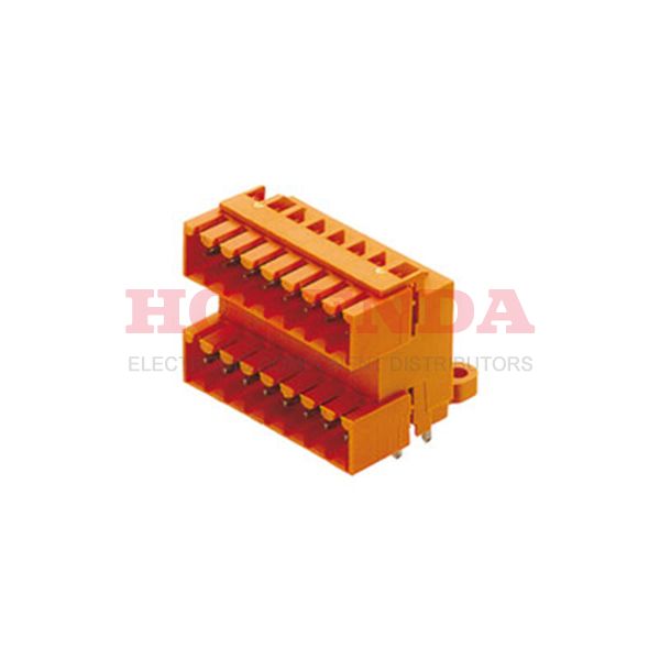 1633640000 - Conn Shrouded Header M 16 POS 3.5mm Solder RA Thru-Hole Box
