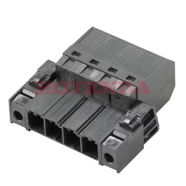1060920000 - TERM BLOCK PLUG 4POS STR 7.62MM