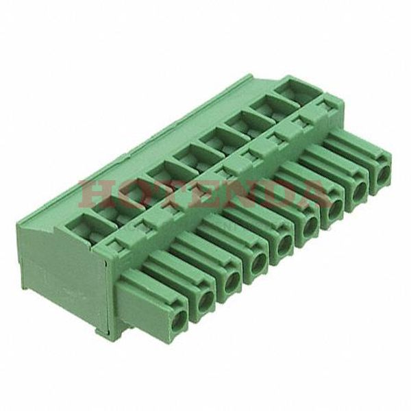 1986374-9 - Pluggable Terminal Blocks StrPlug 3.81mm Green RH 9