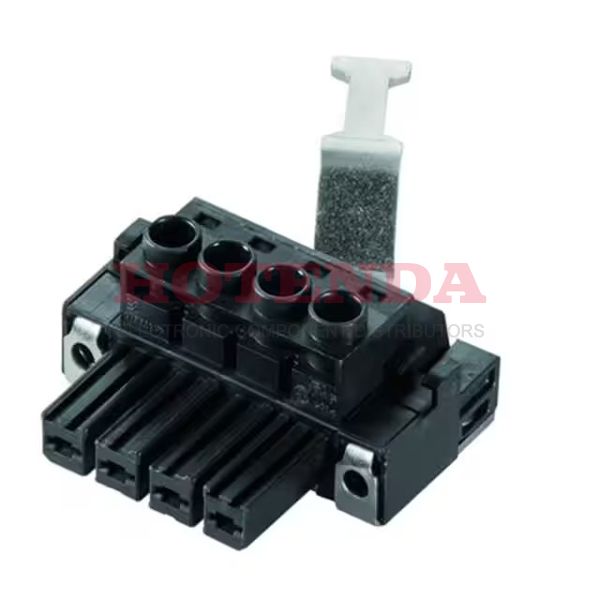 1929900000 - TERM BLOCK PLUG 4POS STR 7.62MM