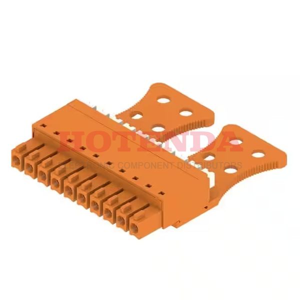 1235840000 - TERM BLOCK PLUG 10POS STR 3.81MM