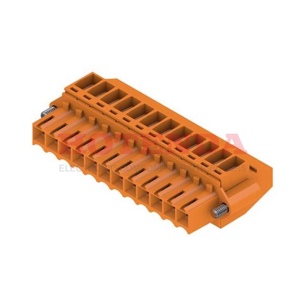 1639110000 - WEIDMULLER 1639110000Pluggable Terminal Block, 12 Ways, 300 V, 10 A, 3.5 mm, 28 AWG, 14 AWG