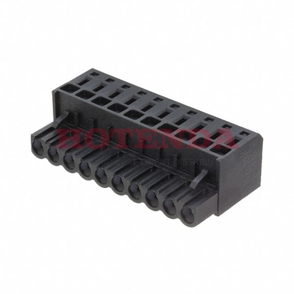 1707770000 - WEIDMULLER 1707770000 Pluggable Terminal Block, 10 Ways, 300 V, 10 A, 5.08 mm, 26 AWG, 12 AWG