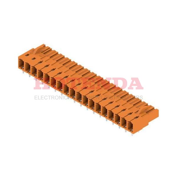 1648470000 - Conn Board to Board SKT 18 POS 5.08mm Solder RA Thru-Hole Box