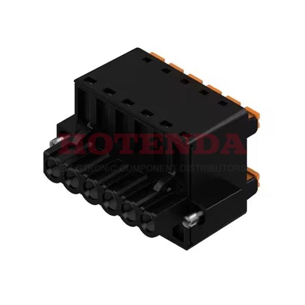 1000980000 - TERM BLOCK PLUG 6POS STR 5.08MM