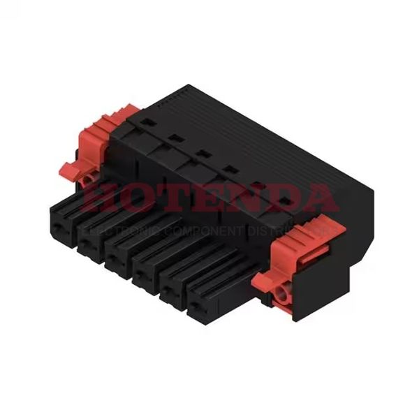 1060490000 - TERM BLOCK PLUG 6POS STR 7.62MM