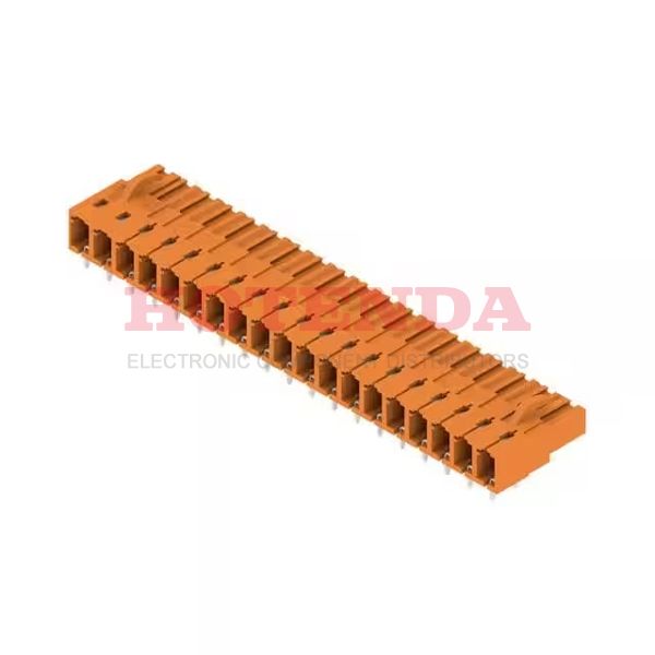 1648480000 - Conn Board to Board SKT 19 POS 5.08mm Solder RA Thru-Hole Box