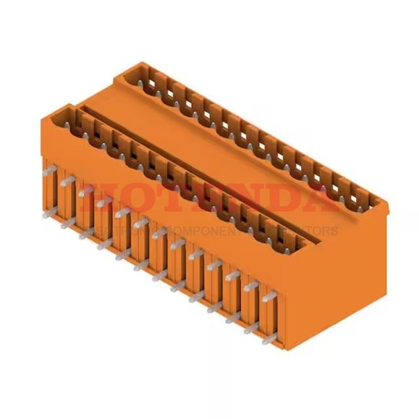 1601900000 - Conn Shrouded Header M 26 POS 5.08mm Solder RA Thru-Hole Box