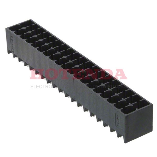 1787373 - Pluggable Terminal Blocks 19 Pos 3.5mm Dbl Row Through Hole Header