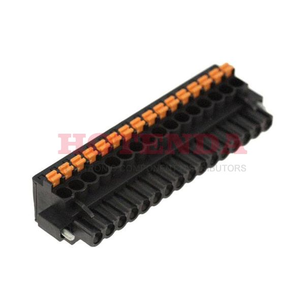 1000360001 - TERM BLOCK PLUG 16POS 5.08MM