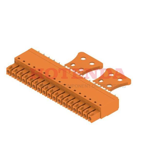 1235930000 - TERM BLOCK PLUG 17POS STR 3.81MM