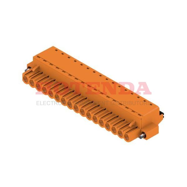 1017610000 - TERM BLOCK PLUG 17POS STR 5MM