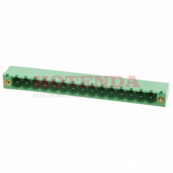 1776634 - Pluggable Terminal Blocks 15 Pos 5.08mm pitch Through Hole Header