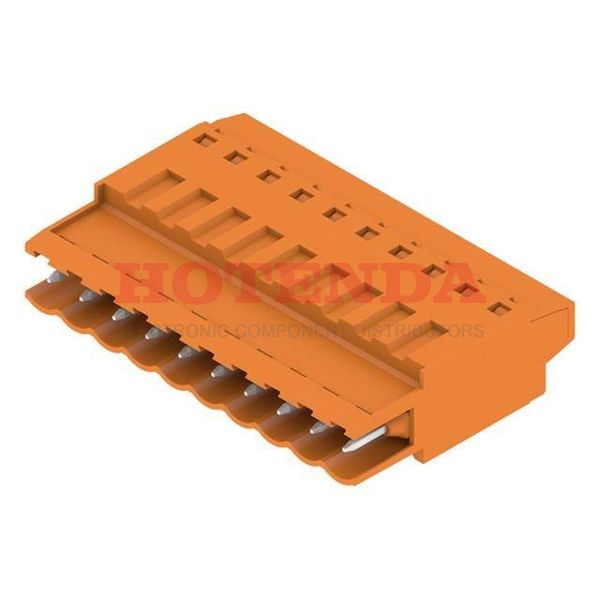 1611640000 - TERM BLOCK PLUG 10POS STR 5.08MM