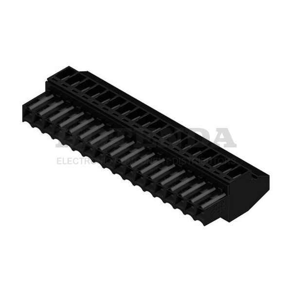 1638940000 - WEIDMULLER 1638940000 Pluggable Terminal Block, 3.5 mm, 18 Ways, 28 AWG, 14 AWG, 1.5 mm, Screw