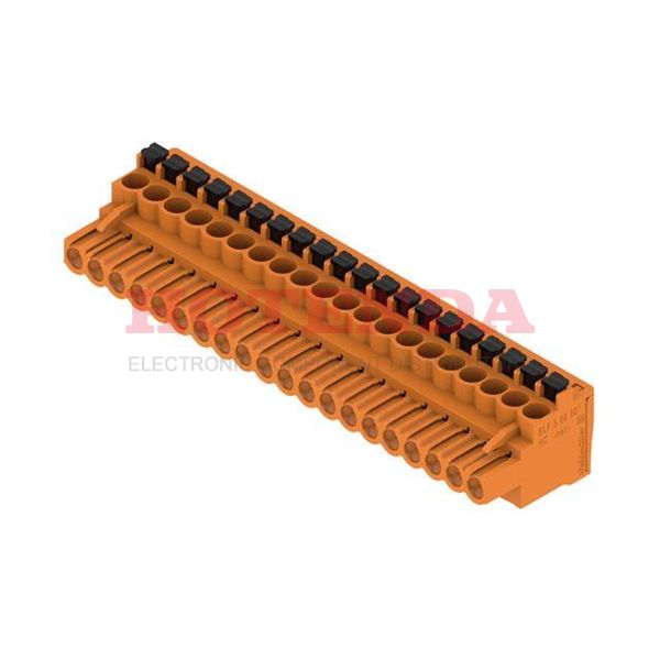 1980360000 - TERM BLOCK PLUG 20POS 90DEG 5MM