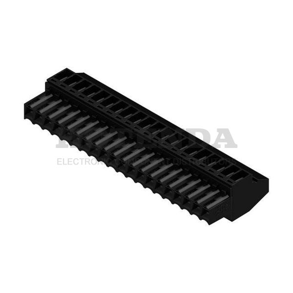 1638960000 - WEIDMULLER 1638960000 Pluggable Terminal Block, 3.5 mm, 20 Ways, 28 AWG, 14 AWG, 1.5 mm, Screw