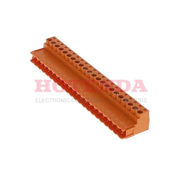 1645200000 - TERM BLOCK PLUG 22POS STR 5.08MM