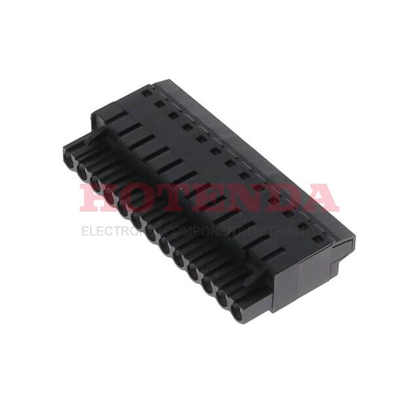 1500610000 - TERM BLOCK PLUG 13POS STR 5.08MM