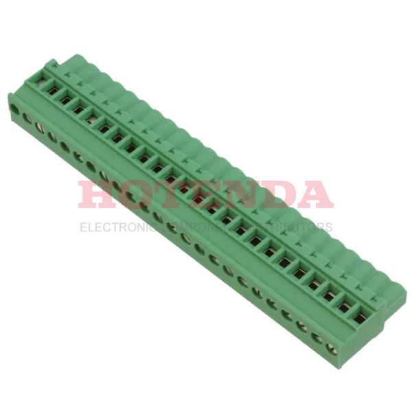 1792977 - Bulk 0.200 5.08mm Green 1 Levels Free Hanging (In-Line) Plug, Female Sockets COMBICON MVSTBW Polyamide (PA), Nylon