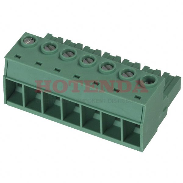 1967427 - TERM BLOCK PLUG 7POS STR 10.16MM