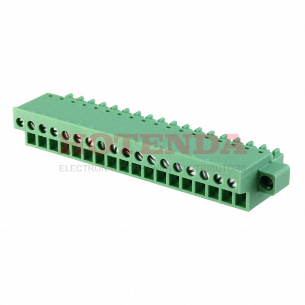 1851012 - Pluggable Terminal Blocks 18 Pos 3.81mm pitch Plug 28-16 AWG Screw
