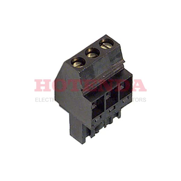 1636900000 - TERM BLOCK PLUG 3POS 90DEG 5MM