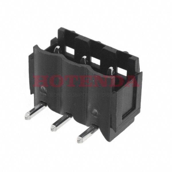 1626220000 - Conn Shrouded Header HDR 3 POS 5mm Solder RA Thru-Hole Box
