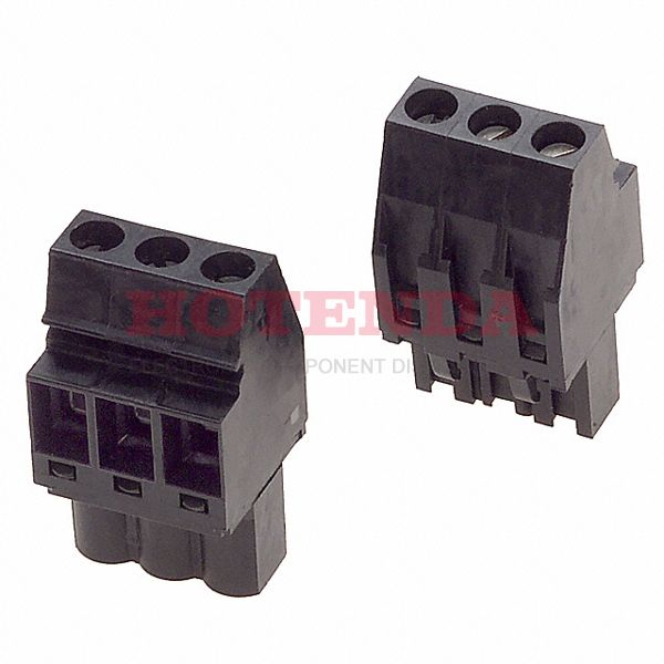 1557410000 - TERM BLOCK PLUG 3POS 5.08MM