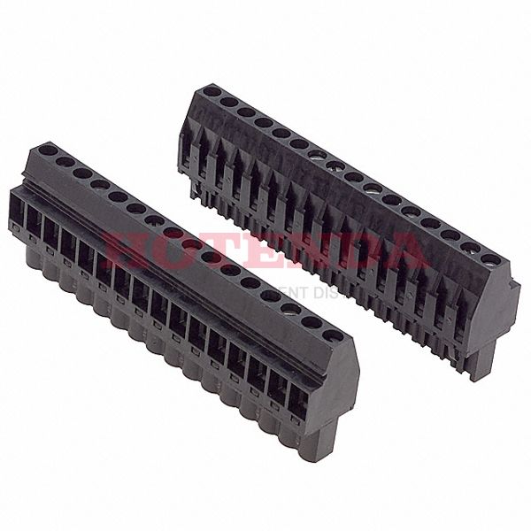 1558710000 - TERM BLOCK PLUG 16POS 5.08MM
