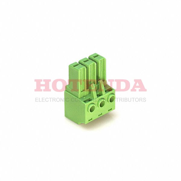 1848902 - TERM BLOCK PLUG 3POS STR 7.62MM
