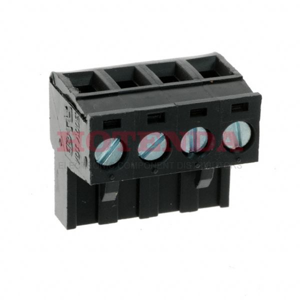 0398600104 - TERM BLOCK PLUG 4POS STR 5.08MM