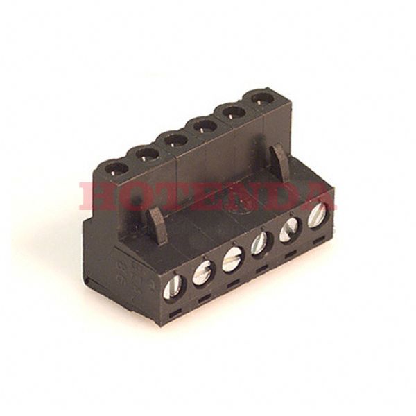0398600106 - TERM BLOCK PLUG 6POS STR 5.08MM