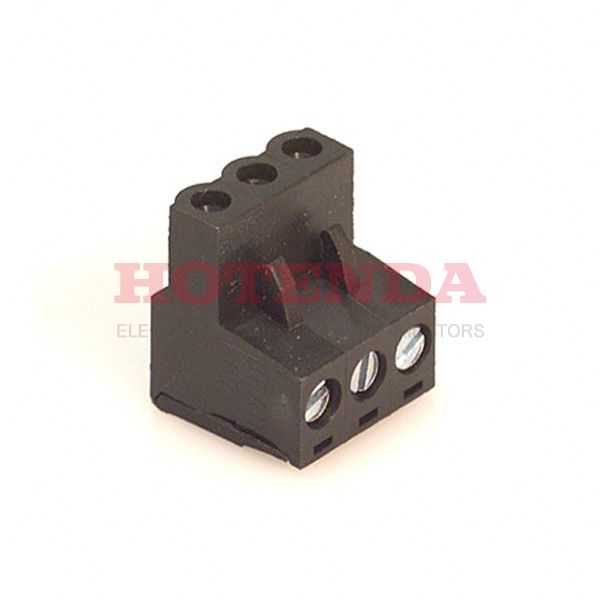 0398700103 - TERM BLOCK PLUG 3POS STR 5MM