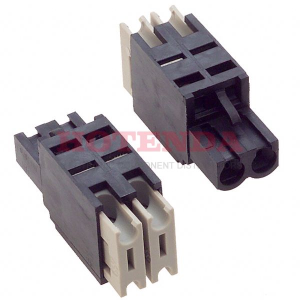1759390000 - TERM BLOCK PLUG 2POS STR 5.08MM
