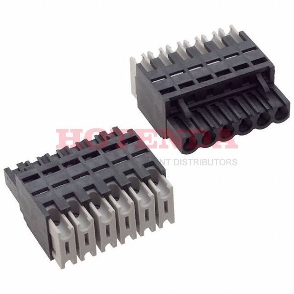 1759430000 - TERM BLOCK PLUG 6POS STR 5.08MM