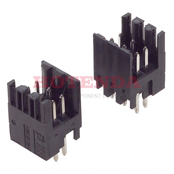 1729270000 - Conn Shrouded Header HDR 6 POS 3.5mm Solder ST Thru-Hole