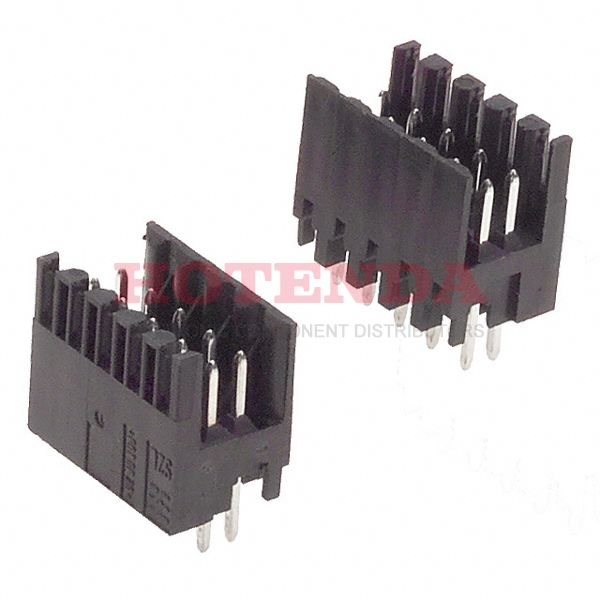 1729290000 - Conn Shrouded Header HDR 10 POS 3.5mm Solder ST Thru-Hole