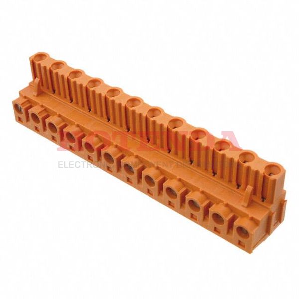 1628240000 - TERM BLOCK PLUG 12POS STR 7.5MM
