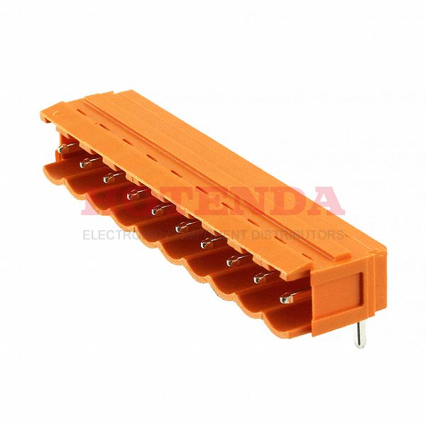 1515760000 - Conn Shrouded Header HDR 10 POS 5.08mm Solder RA Thru-Hole