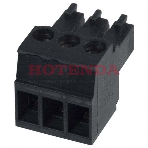 0393510003 - TERM BLOCK PLUG 3POS STR 3.5MM