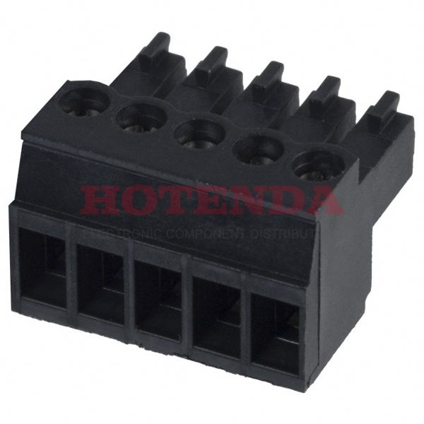 0393510005 - TERM BLOCK PLUG 5POS STR 3.5MM