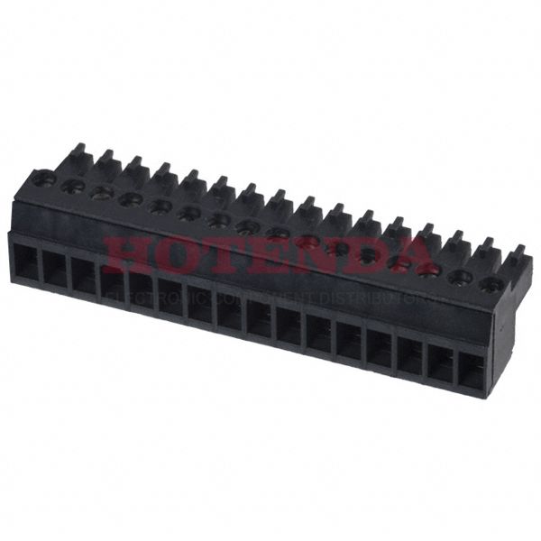0393510016 - TERM BLOCK PLUG 16POS STR 3.5MM