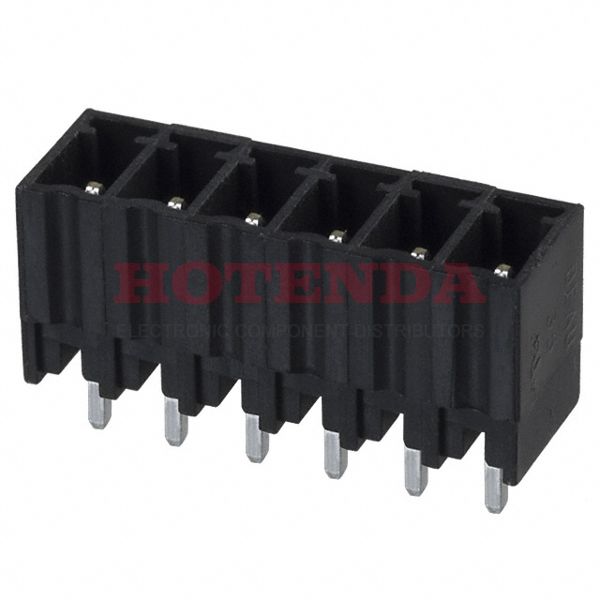 0393530006 - TERM BLOCK HDR 6POS VERT 3.5MM