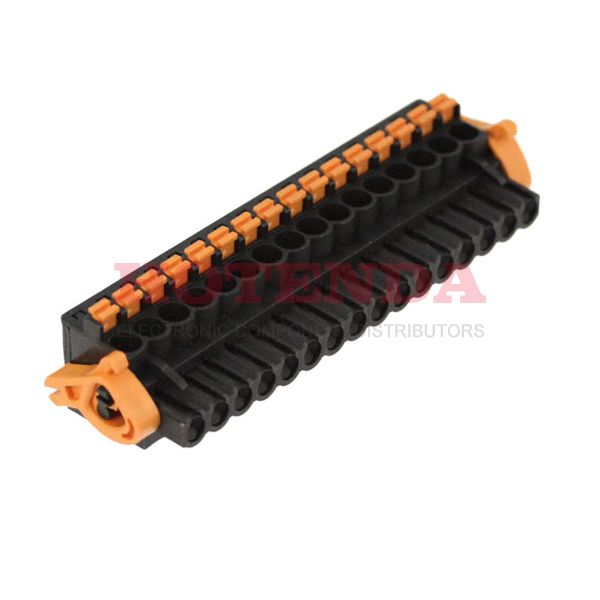 1000550001 - TERM BLOCK PLUG 16POS 5.08MM